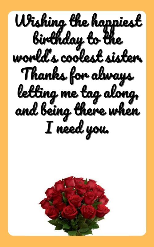 birthday wishes for little sister quotes